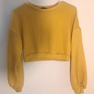 Crop top sweater